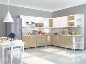 Кухня Танго модульная мокко-белый в Краснокамске - krasnokamsk.mebel24.online | фото 2