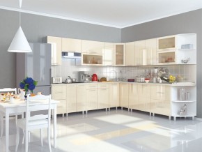 Кухня Танго модульная ваниль в Краснокамске - krasnokamsk.mebel24.online | фото 1