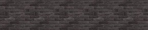 Кухонный фартук 610х3000х1,5 (композит) КМ Кирпич графит в Краснокамске - krasnokamsk.mebel24.online | фото