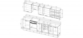 Кухонный гарнитур Антик 3000 (Стол. 38мм) в Краснокамске - krasnokamsk.mebel24.online | фото 2
