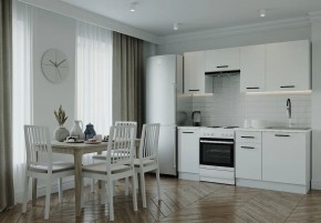 Кухонный гарнитур Белый Глянец 2000 (Стол. 38мм) в Краснокамске - krasnokamsk.mebel24.online | фото 1