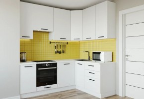 Кухонный гарнитур Белый Глянец 2200*1600 h950 (Стол. 38мм) в Краснокамске - krasnokamsk.mebel24.online | фото
