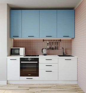 Кухонный гарнитур Капри 2200 h950 (Стол. 38мм) в Краснокамске - krasnokamsk.mebel24.online | фото