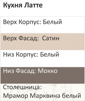 Кухонный гарнитур Латте 1000 (Стол. 26мм) в Краснокамске - krasnokamsk.mebel24.online | фото 3