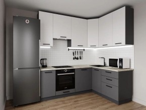 Кухонный гарнитур Меренга 2200*1600 h950 (Стол. 38мм) в Краснокамске - krasnokamsk.mebel24.online | фото