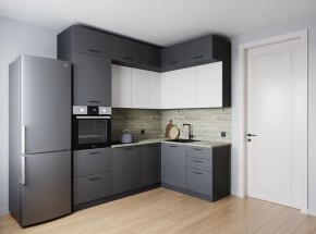 Кухонный гарнитур Меренга 2200*1700 (Стол. 26мм) в Краснокамске - krasnokamsk.mebel24.online | фото