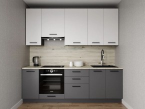 Кухонный гарнитур Меренга 2400 h950 (Стол. 26мм) в Краснокамске - krasnokamsk.mebel24.online | фото