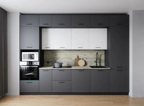 Кухонный гарнитур Меренга 3400 (Стол. 38мм) в Краснокамске - krasnokamsk.mebel24.online | фото 1