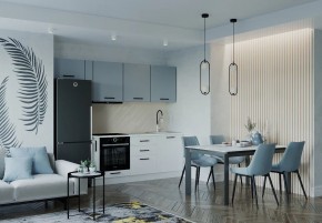 Кухонный гарнитур Ниагара 2550 (Стол. 38мм) в Краснокамске - krasnokamsk.mebel24.online | фото