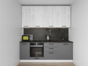 Кухонный гарнитур Санторини 2200 h 950 (Стол. 26мм) в Краснокамске - krasnokamsk.mebel24.online | фото