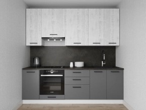 Кухонный гарнитур Санторини 2400 h950 (Стол. 38мм) в Краснокамске - krasnokamsk.mebel24.online | фото