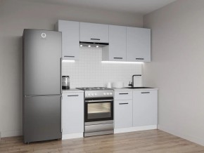 Кухонный гарнитур Смоки 2000 (Стол. 38 мм) в Краснокамске - krasnokamsk.mebel24.online | фото 1