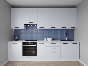 Кухонный гарнитур Смоки 2400 h950 (Стол. 38 мм) в Краснокамске - krasnokamsk.mebel24.online | фото