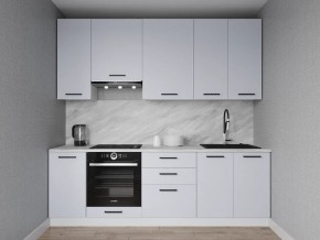 Кухонный гарнитур Смоки 3000 h950 (Стол. 26мм) в Краснокамске - krasnokamsk.mebel24.online | фото