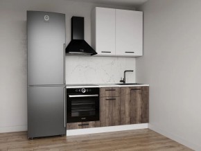 Кухонный гарнитур Старое Дерево 1600 h950 (Стол. 38мм) в Краснокамске - krasnokamsk.mebel24.online | фото