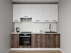 Кухонный гарнитур Старое Дерево 2400 h950 (Стол. 38мм) в Краснокамске - krasnokamsk.mebel24.online | фото