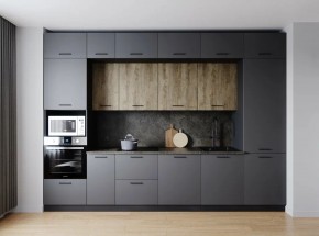 Кухонный гарнитур Умбра 3400 (Стол. 38мм) в Краснокамске - krasnokamsk.mebel24.online | фото