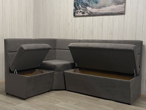 Кухонный уголок УЮТ высокий сектор (ППУ) велюр Veluta Lux 19 в Краснокамске - krasnokamsk.mebel24.online | фото 2