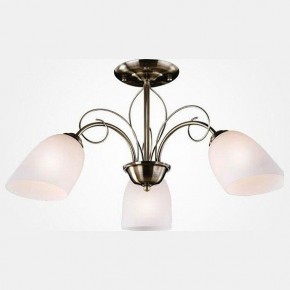 Люстра на штанге Eurosvet Stefanie 30107/3 античная бронза в Краснокамске - krasnokamsk.mebel24.online | фото