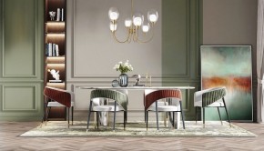 Люстра на штанге Maytoni Aura MOD016PL-06BS в Краснокамске - krasnokamsk.mebel24.online | фото 3