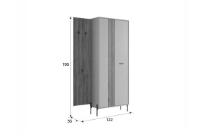 МЕБЕЛЬСОН К8 Прихожая в Краснокамске - krasnokamsk.mebel24.online | фото 2