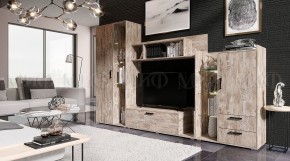 Модена Тумба ТВ (Дуб Юкон) в Краснокамске - krasnokamsk.mebel24.online | фото 3