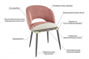 МОЛИ Набор стульев (2 шт) в Краснокамске - krasnokamsk.mebel24.online | фото 3