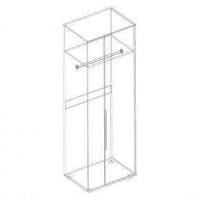 МОНИКА Шкаф для одежды в Краснокамске - krasnokamsk.mebel24.online | фото 2