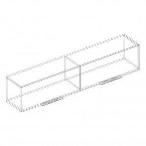 МОНИКА Шкаф настенный 1600 в Краснокамске - krasnokamsk.mebel24.online | фото 2