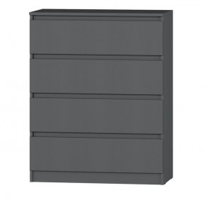 МС "Хилтон" Комод №1 800 (4 ящ.) графит в Краснокамске - krasnokamsk.mebel24.online | фото 2