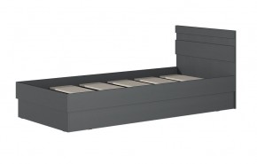 МС "Хилтон" Кровать 0,9 (графит) 900*2000 в Краснокамске - krasnokamsk.mebel24.online | фото
