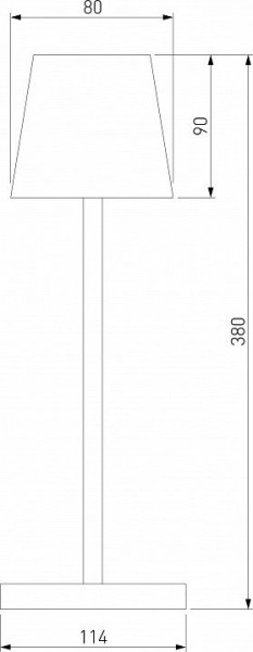 Настольная лампа декоративная Elektrostandard Mist a063970 в Краснокамске - krasnokamsk.mebel24.online | фото 3
