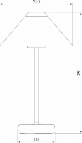Настольная лампа декоративная Elektrostandard Mistery a062381 в Краснокамске - krasnokamsk.mebel24.online | фото 3