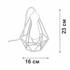 Настольная лампа декоративная Vitaluce V2803 V2803-1/1L в Краснокамске - krasnokamsk.mebel24.online | фото 3