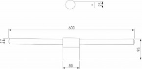 Подсветка для картины Elektrostandard Luar a062889 в Краснокамске - krasnokamsk.mebel24.online | фото 4