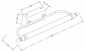 Подсветка для зеркала Maytoni Oculus MIR014WL-L12C3K в Краснокамске - krasnokamsk.mebel24.online | фото 3