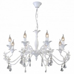 Подвесная люстра Arte Lamp Angelina A5349LM-8WH в Краснокамске - krasnokamsk.mebel24.online | фото 3