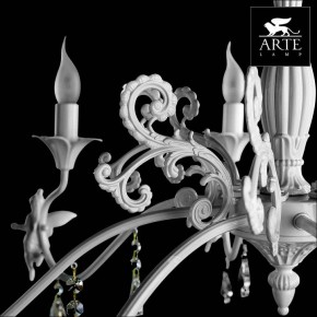 Подвесная люстра Arte Lamp Angelina A5349LM-8WH в Краснокамске - krasnokamsk.mebel24.online | фото 6