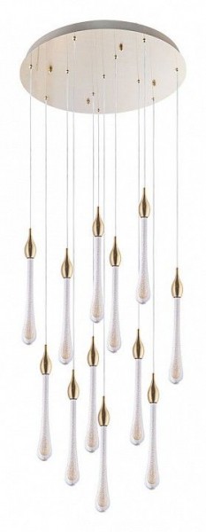 Подвесная люстра Arte Lamp Raindrop A1803LM-36PB в Краснокамске - krasnokamsk.mebel24.online | фото