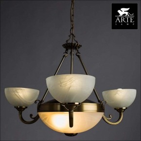 Подвесная люстра Arte Lamp Windsor A3777LM-3-2AB в Краснокамске - krasnokamsk.mebel24.online | фото 3