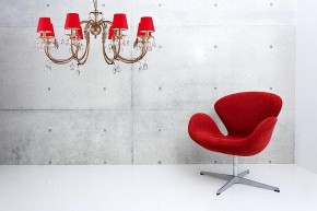 Подвесная люстра Arti Lampadari Meranola Meranola E 1.1.8 AG в Краснокамске - krasnokamsk.mebel24.online | фото 3