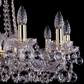 Подвесная люстра Bohemia Ivele Crystal 1402 1402/10/240/G/Balls в Краснокамске - krasnokamsk.mebel24.online | фото 2