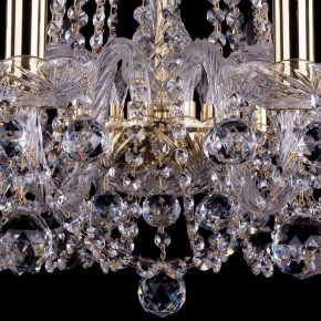 Подвесная люстра Bohemia Ivele Crystal 1402 1402/10/240/G/Balls в Краснокамске - krasnokamsk.mebel24.online | фото 3