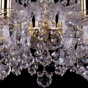Подвесная люстра Bohemia Ivele Crystal 1402 1402/10/240/G/Leafs в Краснокамске - krasnokamsk.mebel24.online | фото 5