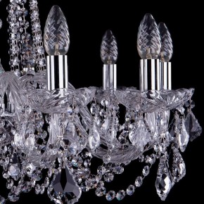 Подвесная люстра Bohemia Ivele Crystal 1402 1402/10/240/Ni/Leafs в Краснокамске - krasnokamsk.mebel24.online | фото 2