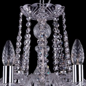 Подвесная люстра Bohemia Ivele Crystal 1402 1402/10/240/Ni/Leafs в Краснокамске - krasnokamsk.mebel24.online | фото 4