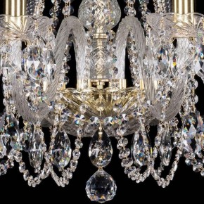 Подвесная люстра Bohemia Ivele Crystal 1402 1402/10/300/G в Краснокамске - krasnokamsk.mebel24.online | фото 4