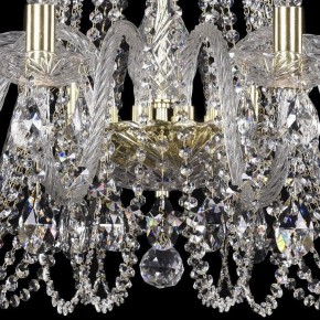 Подвесная люстра Bohemia Ivele Crystal 1402 1402/12/360/G в Краснокамске - krasnokamsk.mebel24.online | фото 3