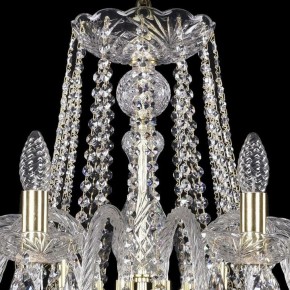 Подвесная люстра Bohemia Ivele Crystal 1402 1402/12/360/G в Краснокамске - krasnokamsk.mebel24.online | фото 4