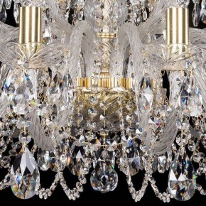 Подвесная люстра Bohemia Ivele Crystal 1402 1402/16+8/360/G в Краснокамске - krasnokamsk.mebel24.online | фото 3